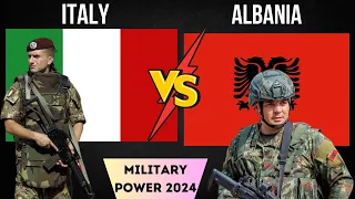 ITALY VS ALBANIA Military comparison 2024 | Italy vs Albania Military