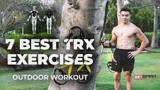 7 Best TRX exercises /outdoor workout / Beginner, intermediate, advance