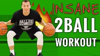 🏀 INSANE 2 Ball Dribbling Drills 😲 For Serious Basketball Players Only!