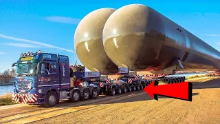 Massive Heavy Load Logistics  Industrial Giant Transportation and Heavy Machinery