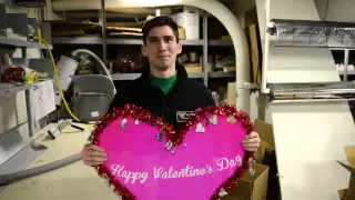 Happy Valentines Day from USS Carl Vinson (CVN 70)