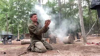 Will pine wood work for a bow drill friction fire 🔥???