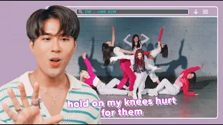 Performer Reacts to IVE 아이브 'Love Dive' Dance Practice 댄서의 안무연습 반응 | Jeff Avenue