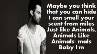 Maroon 5  Animals Lyrics