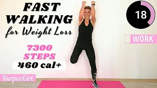 🔥Fast Walking Workout for Weight Loss🔥1 HOUR WALKING WORKOUT🔥 Steady State Cardio for Weight Loss🔥