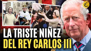 CORONACIÓN DE CARLOS III: su triste y dolorosa niñez a la sombra de su madre la REINA ISABEL II