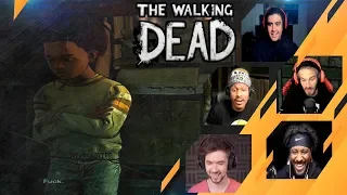 Gamers Reactions to AJ saying FACK | The Walking Dead: The Final Season