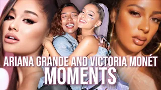 Ariana Grande & Victoria Monét Moments