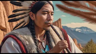 RELAXING MUSIC SPIRIT OF AMERICAN INDIANS with Native Flute Music Healing Your Mind  힐링 음악 sleep 음악