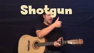 Shotgun (Dave Matthews Band) Guitar Lesson TAB Licks & Jamming in Standard Tuning