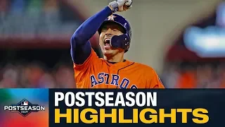 Carlos Correa 2019 MLB Postseason Highlights (Astros' star shortstop had 3 home runs,  9 RBIs)