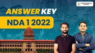 ANSWER KEY NDA 1 2022 GAT | NDA GAT Answer Key   | NDA GAT | Let's Crack NDA