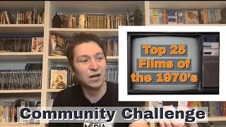 Top 25 1970's Movies - Ranking, Blu-Ray, 4k, VHS, Nostalgia, Movie Community Challenge