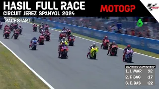 Hasil full race motogp JEREZ SPANYOL 2024 ~ hasil MotoGP hari ini ~ MotoGP jerez 2024 ~ klasemen