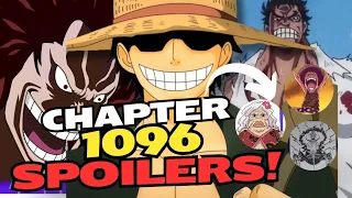 ONE PIECE CHAPTER 1096 SPOILERS | Rocks Pirates Arrival At God Valley!