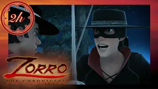 Zorro La Leggenda ⚔️ 2 Ore COMPILAZIONE #04 ⚔️ Cartoni di supereroi