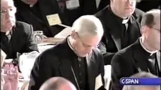 Archbishop Harry Flynn at the 2002 U.S. Conference of Catholic Bishops meeting
