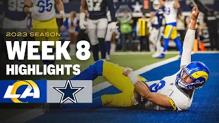 Highlights: Rams Top Plays vs. Cowboys | Aaron Donald's Sacks, Matthew Stafford's Conversion & More