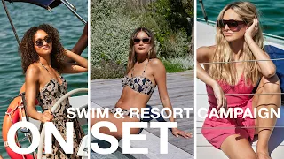 ON SET | Come on a Resort & Swimwear Photoshoot with me