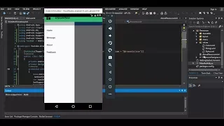 Xamarin Android (DrawerLayout NavigationView)✅