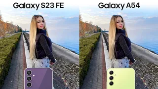 Samsung Galaxy S23 FE VS Galaxy A54 Camera Test Comparison
