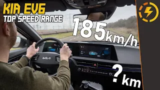 Kia EV6 (Long Range) Top Speed Range | Recharging ⚡️