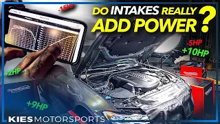 MYTH-BUSTING INTAKES! DOES AN INTAKE ON A G20 M340i MAKE ANY POWER?!