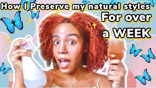 My Curly Hair Sleep Routine |  Preserve Curls Overnight! NightTime Curly Hair Routine | Z Fitz
