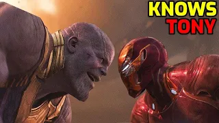 How Thanos Knows Tony Stark | INFINITY WAR Breakdown
