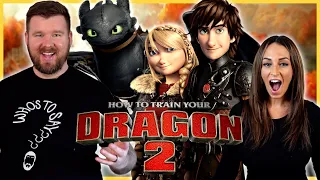 My wife and I watch HOW TO TRAIN YOUR DRAGON 2 for the FIRST time || Movie Reaction