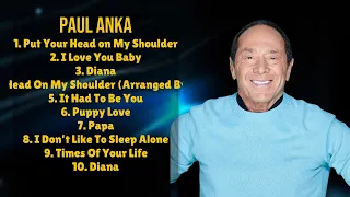 Paul Anka-Most played songs of 2024-Peak-Performance Tracks Playlist-Fad