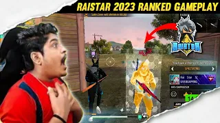 Raistar 2023 Ranked Gameplay || Raistar Booyah Possible Last Circle GyanSujan Op Reaction On Raistar