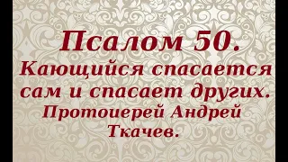 Кающийся грешник, спасается сам и спасает других. Протоиерей Андрей Ткачев.