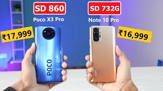 POCO X3 Pro Vs Redmi Note 10 Pro Comparison | Best Gaming Phone Under 20000