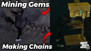 I Mined Gems and Crafted Jewelry in GTA RP