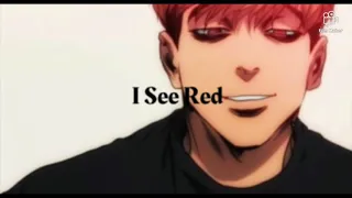 Nightcore → I SEE RED (Male Version)