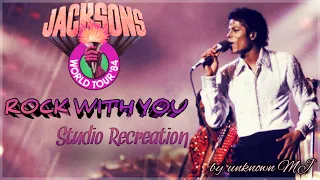 Michael Jackson - Rock With You | Victory Tour Studio Recreation