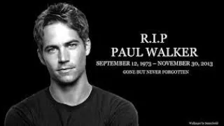 Paul Walker Tribute  (only one Paul Walker)