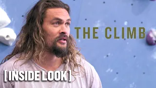 SHIRTLESS Jason Momoa Prepares for Final Rock Climb (The Climb EXCLUSIVE) | E! News