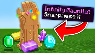 Minecraft, But I Craft An Infinity Gauntlet...