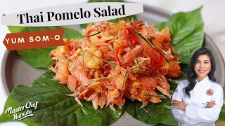 Thai Yum Som-O /Thai Pomelo Salad Recipe / Thai Royal Recipes