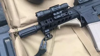 Midwest Industries Blast Can Review on RF AR-15 Pistol