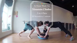 Mom and Toddler Workout with a Bosu Ball