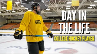 Day In the Life of a College Hockey Player!