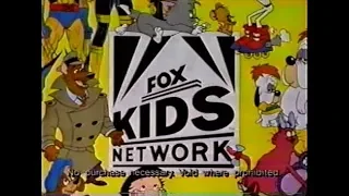 FOX Kids Commercials from February 6th, 1993 - X-Men