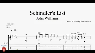 Schindler's List - Guitar Tab