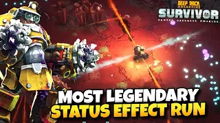 The Most Legendary Status Effect Run | Deep Rock Galactic: Survivor