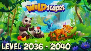 Wildscapes level 2036 - 2040 HD