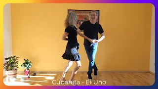Cuban Salsa Moves Quick Demo #60 Cubanita, El Uno