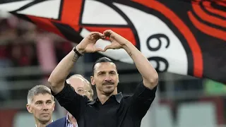 Milan striker Zlatan Ibrahimovic announces retirement from football